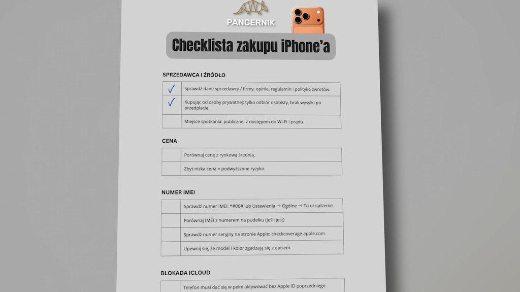Jak bezpiecznie kupić używanego iPhone’a? Kompletny poradnik krok po kroku